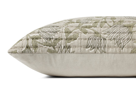 Natural / Sage Pillow