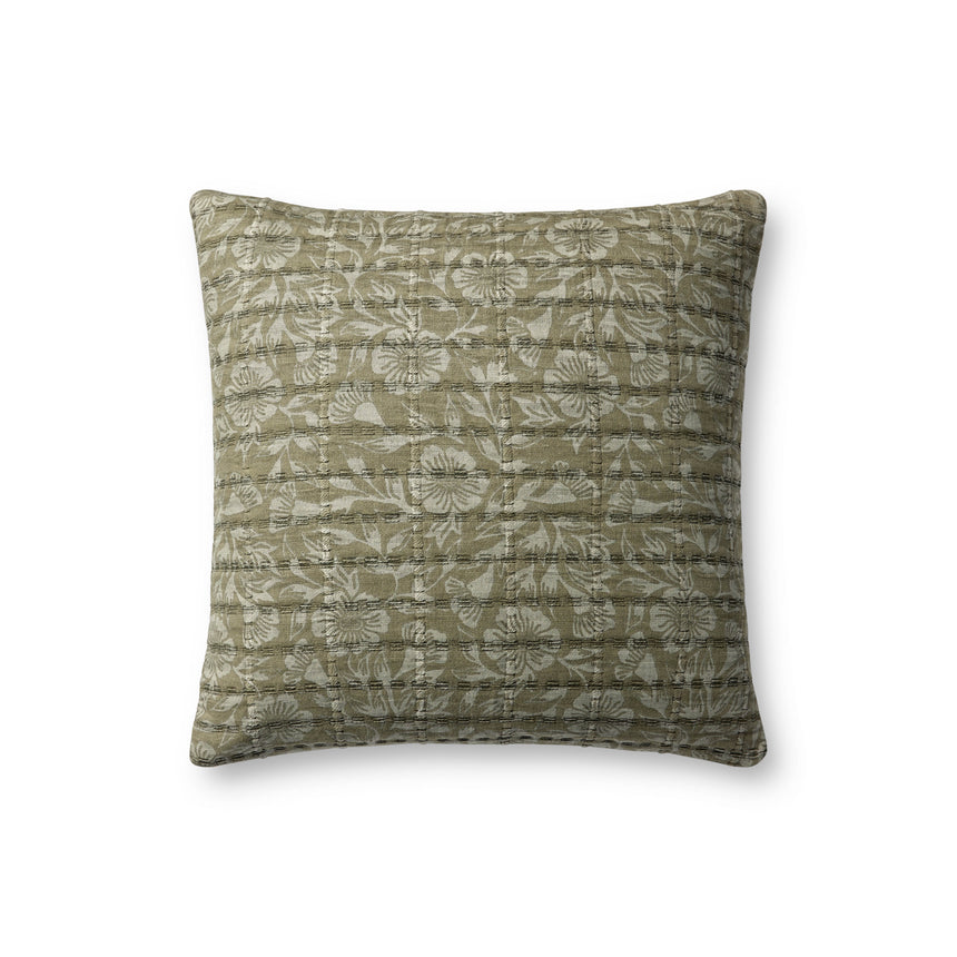 Green / Grey Pillow