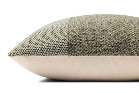 Ivory / Green Pillow | PLL0170