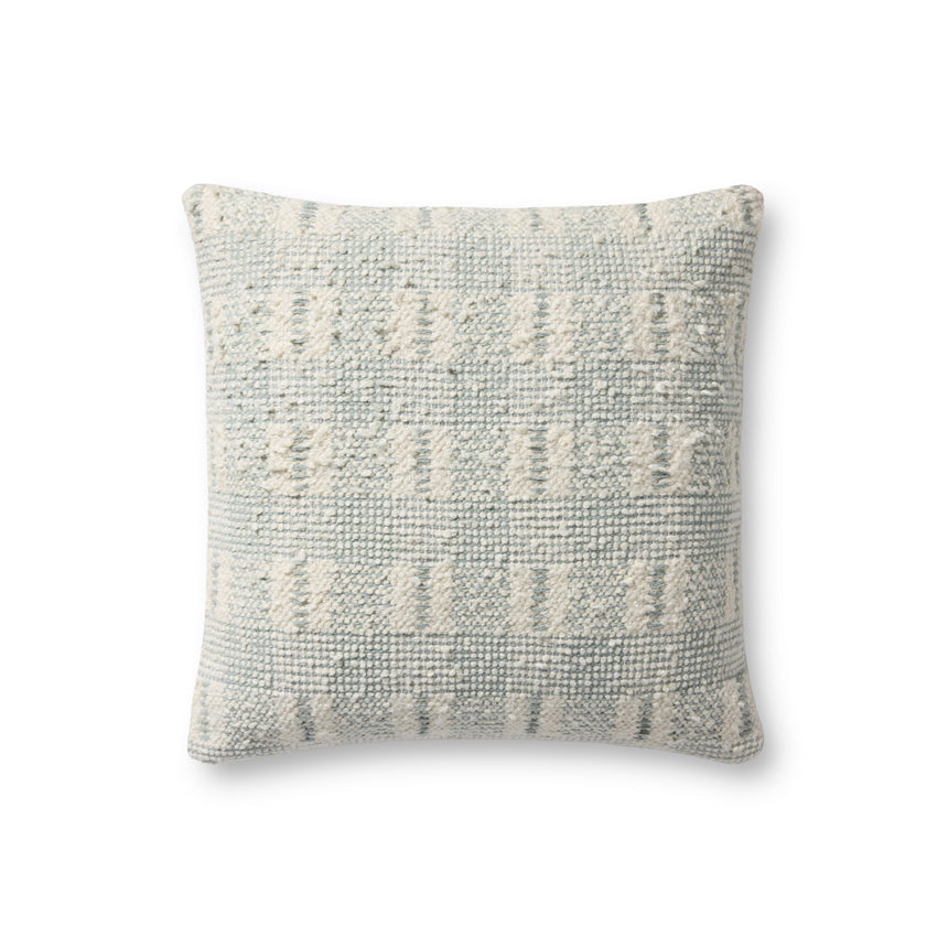 Ivory / Blue Pillow | PLL0185