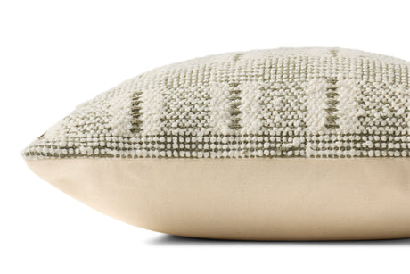 Ivory / Green Pillow | PLL0185