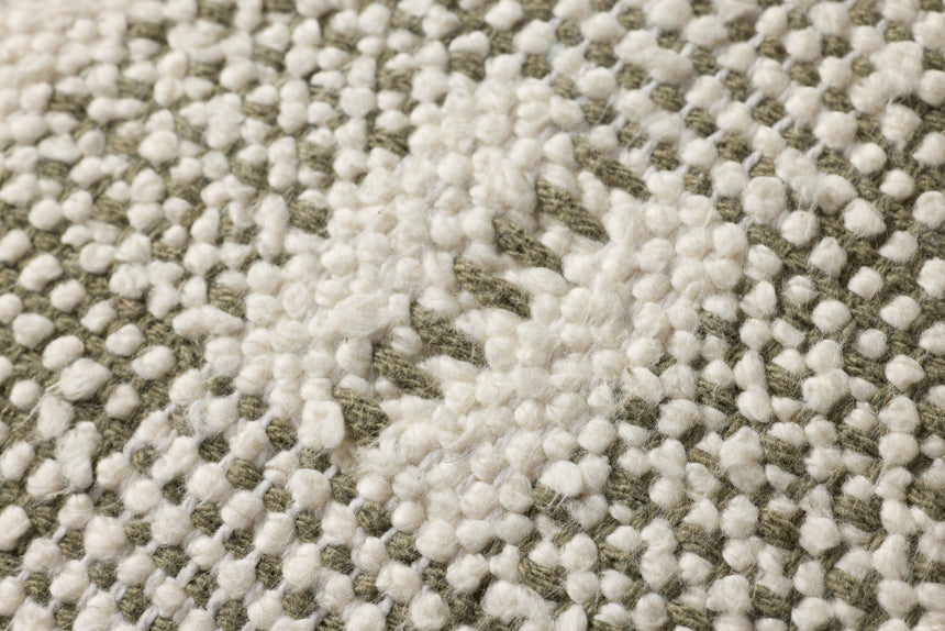 Ivory / Green Pillow | PLL0185