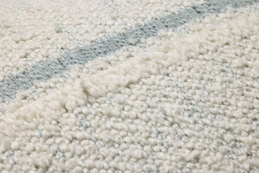 Ivory / Blue Pillow | PLL0192