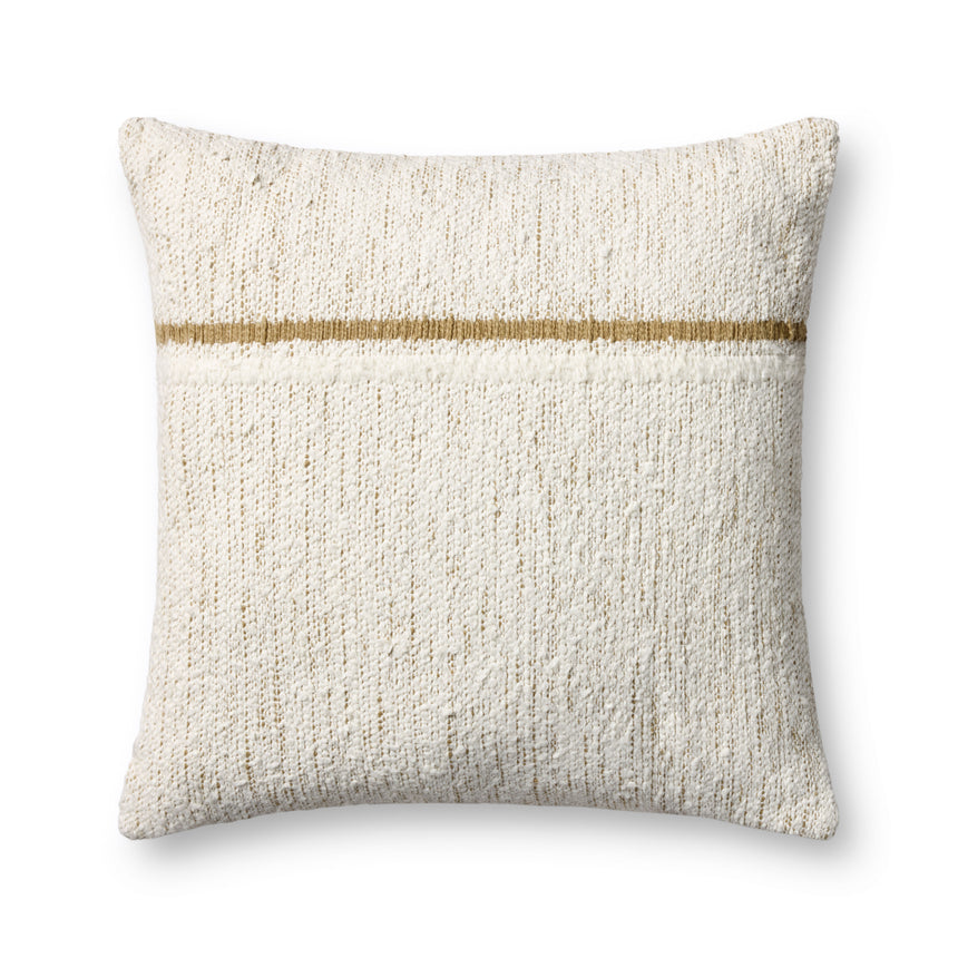 Ivory / Gold Pillow | PLL0192