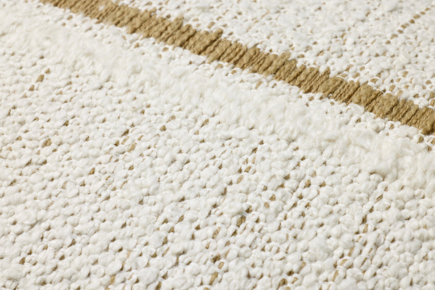 Ivory / Gold Pillow | PLL0192