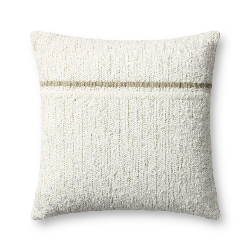 Ivory / Moss Pillow | PLL0192