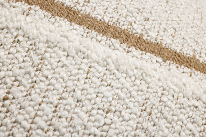 Ivory / Rustic Brown Pillow | PLL0192