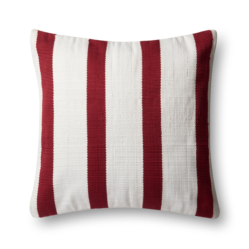 Red / Ivory Pillow