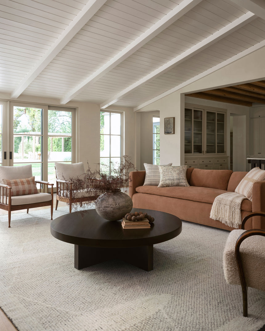 Ivory / Brown Pillow | PAL0010