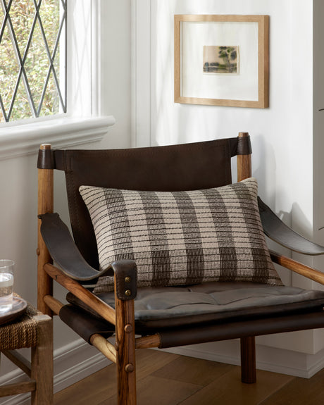 Ivory / Black Pillow | PAL0011