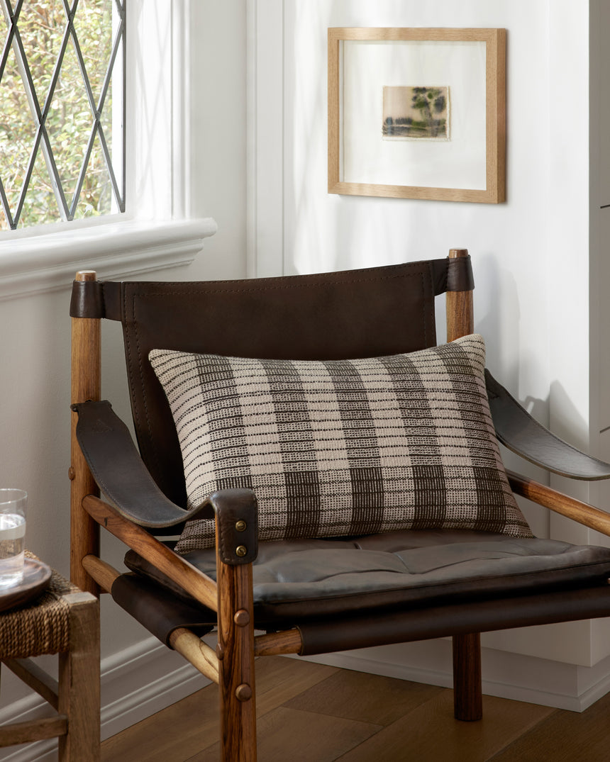 Ivory / Black Pillow | PAL0011
