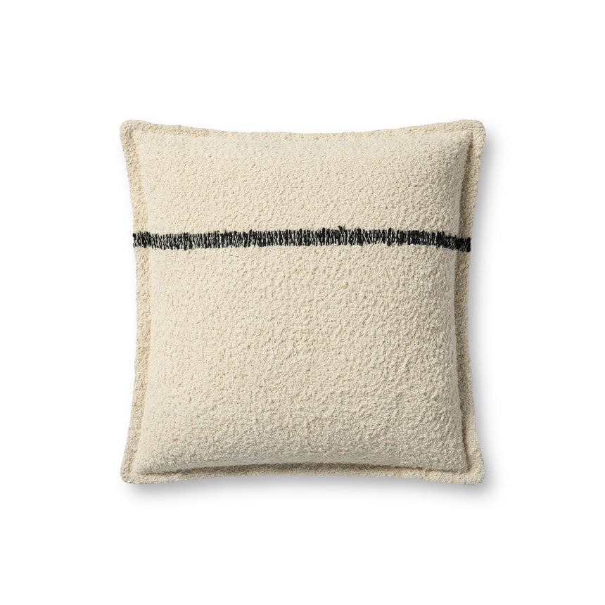 Natural / Charcoal Pillow