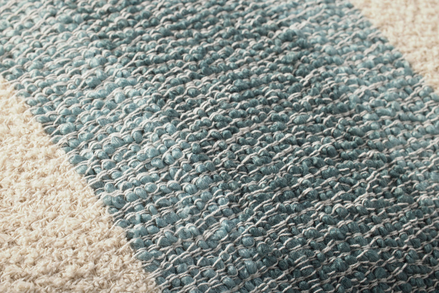 Natural / Blue Pillow