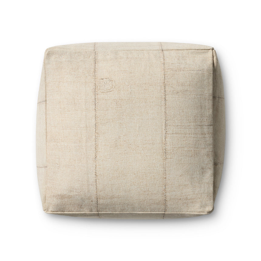Ivory Pouf | LPF0043