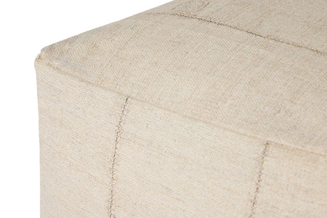 Ivory Pouf | LPF0043