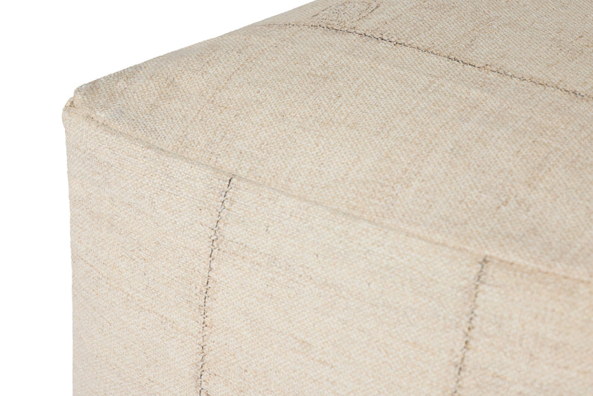 Ivory Pouf | LPF0043