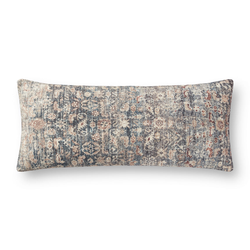 Denim / Natural Pillow