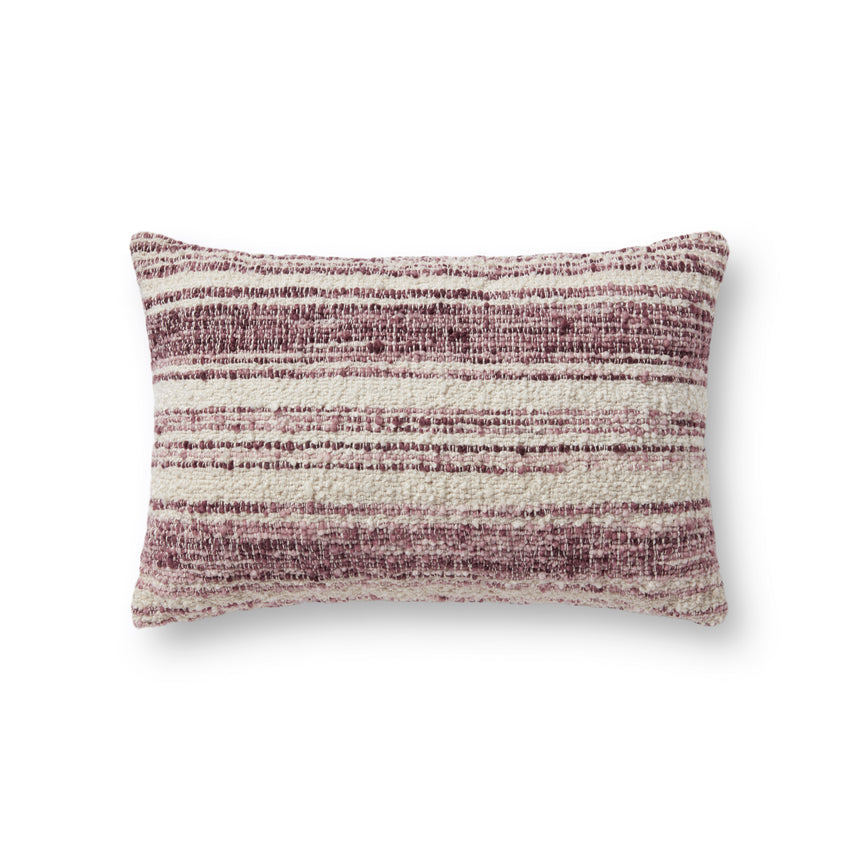 Burgundy / Ivory Pillow