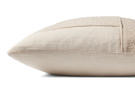 PMH0060 | Leslie Ivory Pillow | 22" x 22"