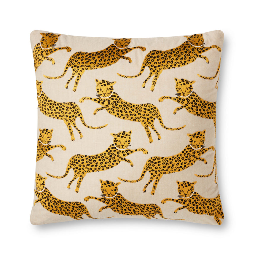 Natural / Gold Pillow