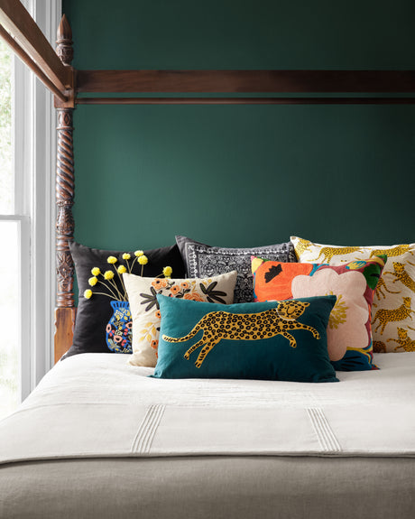 Red / Multi Pillow | P6053