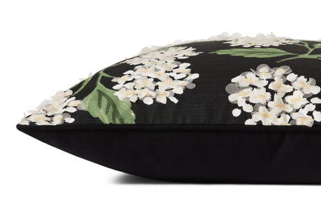 Hydrangea Black Pillow | PRP0019