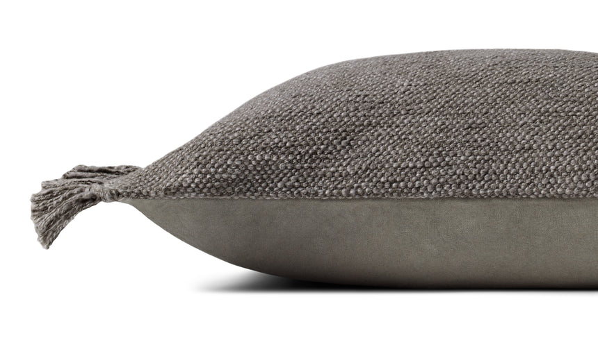Jett Grey Pillow | PMH0063