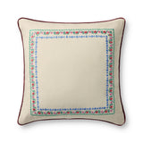 Delphine Border Pillow