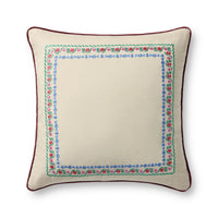 Delphine Border Pillow