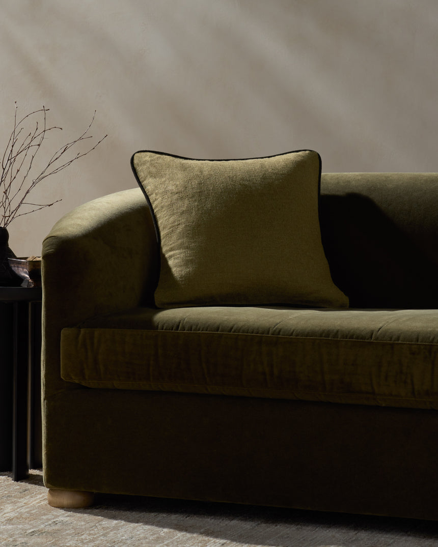 Hudson Green / Black Pillow | PJBR0005
