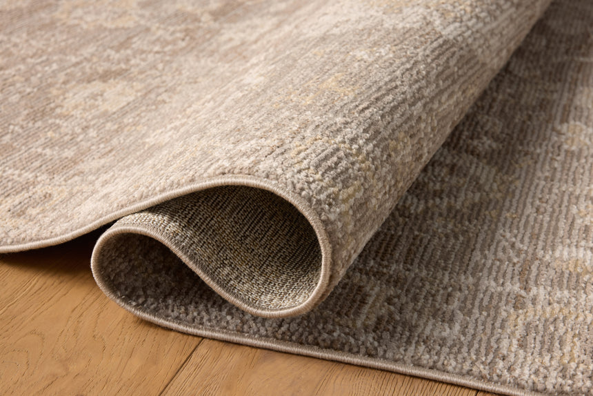 Pace Rug 03 | Taupe / Wheat