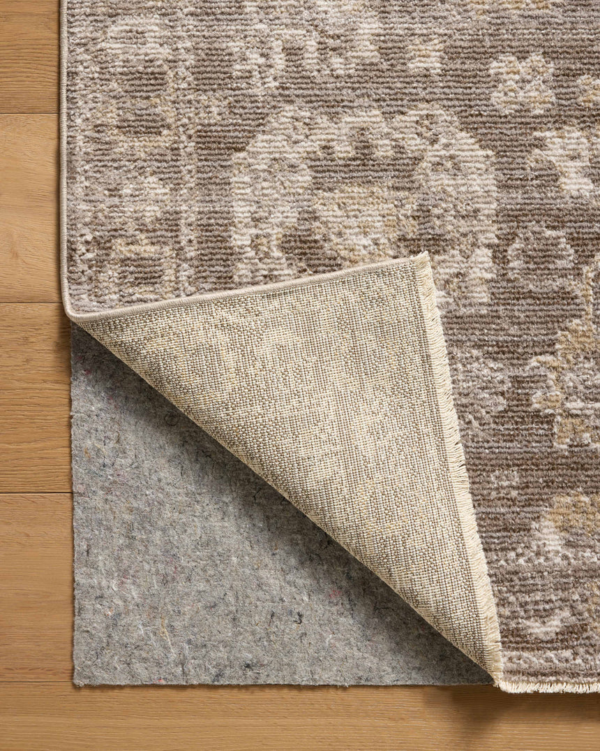 Pace Rug 03 | Taupe / Wheat