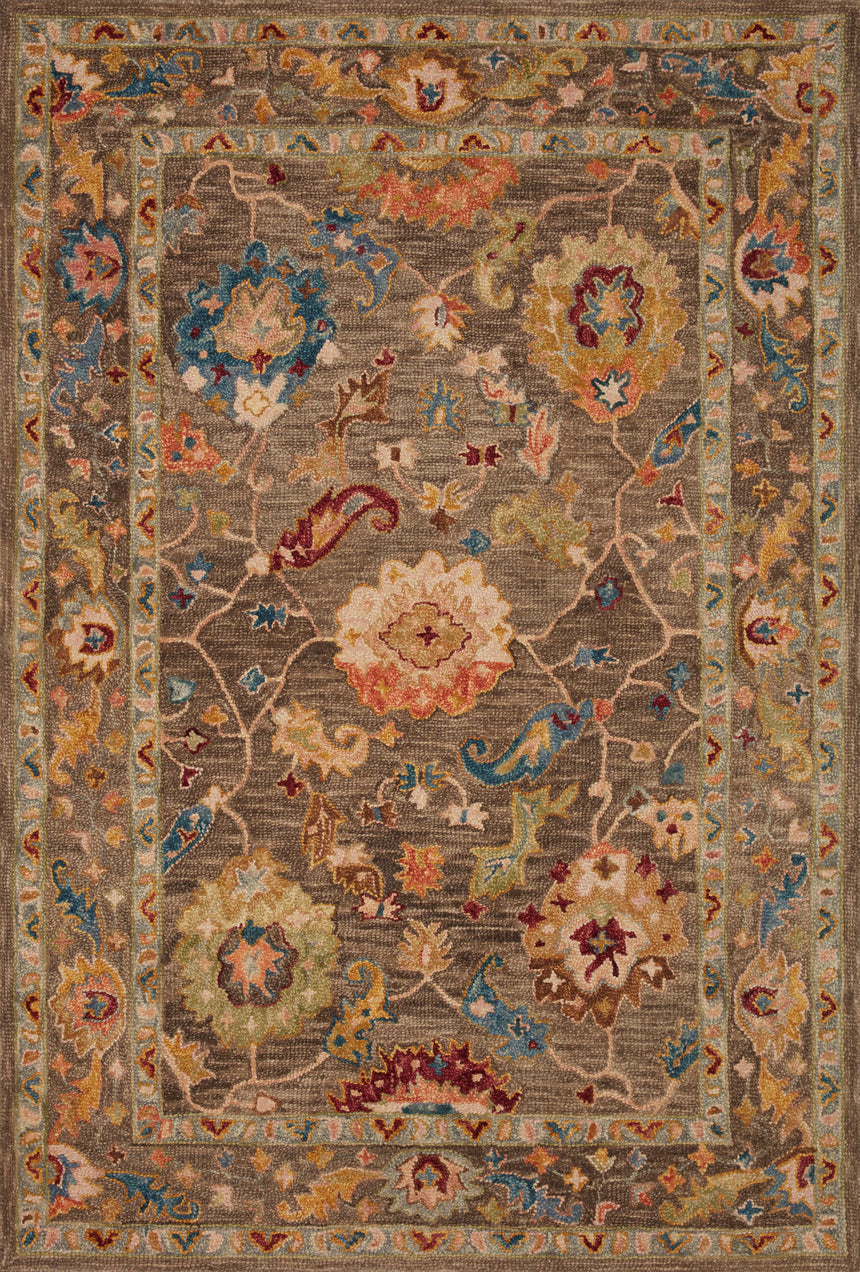Padma Rug 01 | Charcoal / Multi