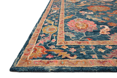 Padma Rug 01 | Marine / Multi