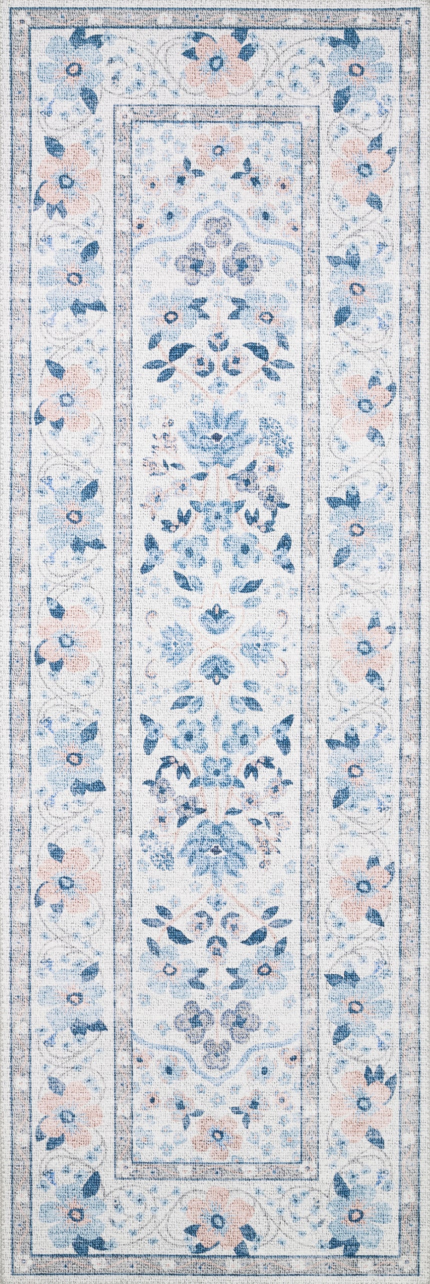 Palais Rug 02 | Snow / Sky