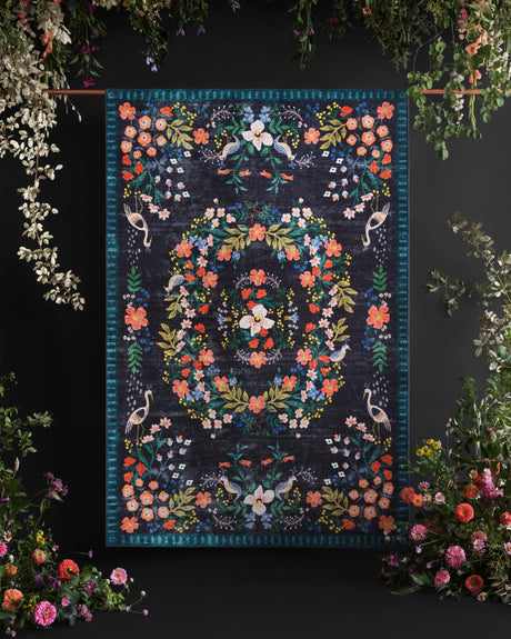 Palais Rug 03 | Black / Multi