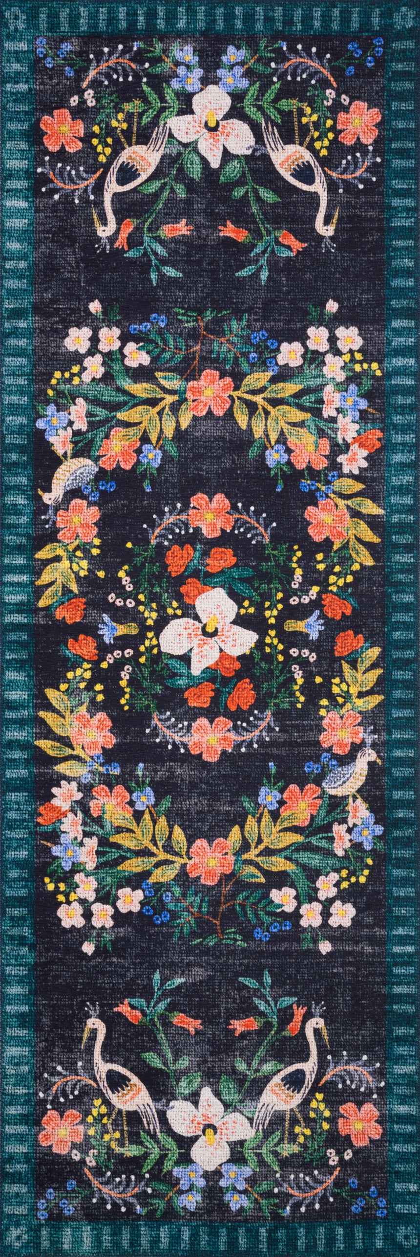 Palais Rug 03 | Black / Multi