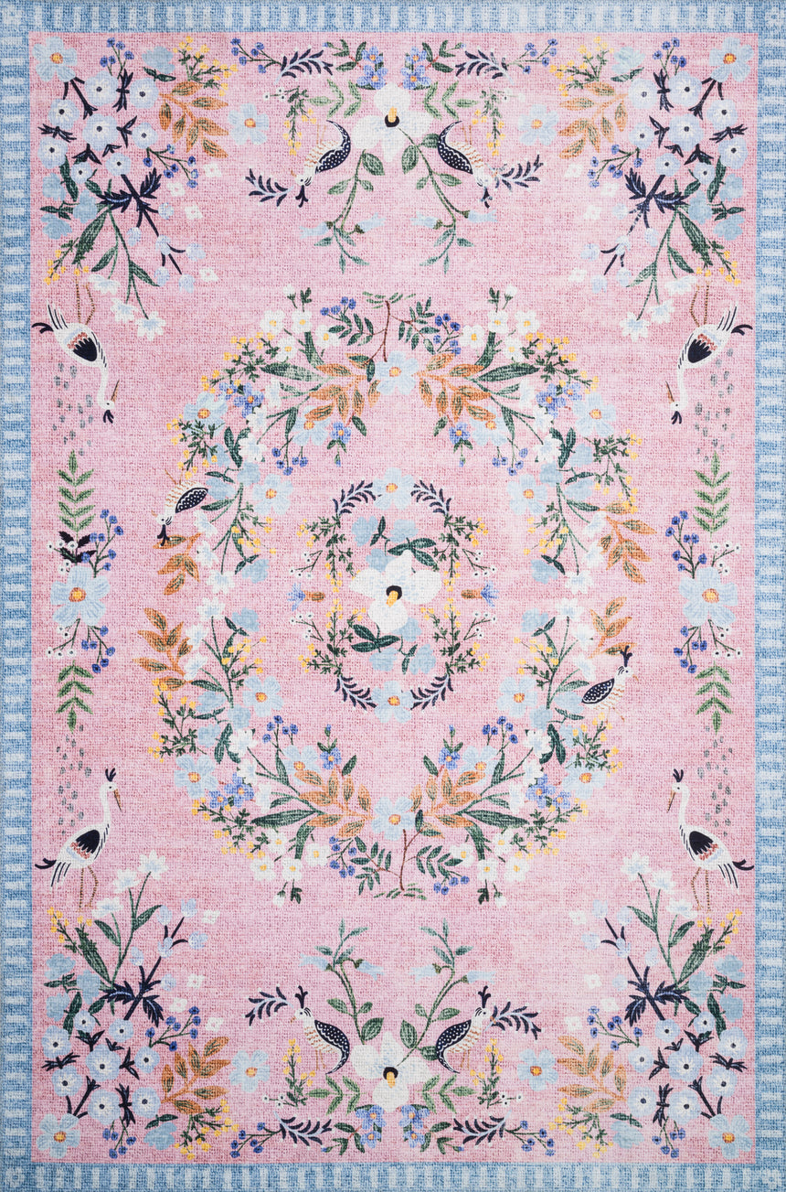Palais Rug 03 | Rose / Sky