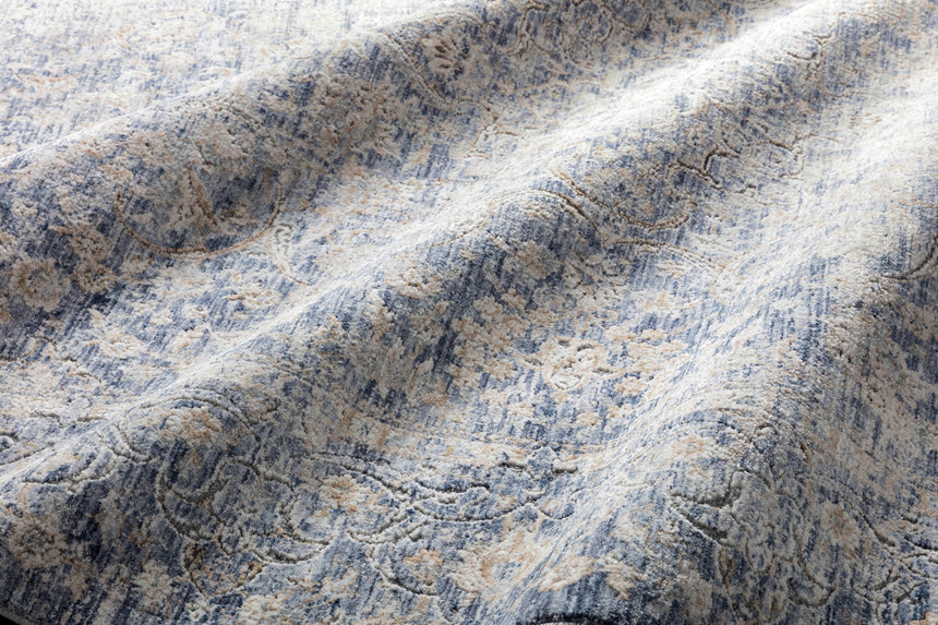 Pandora Rug 01 | Blue / Gold