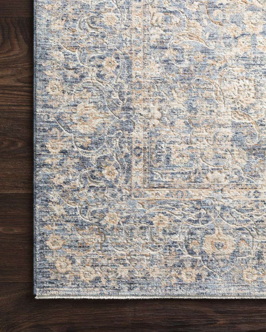 Pandora Rug 01 | Blue / Gold
