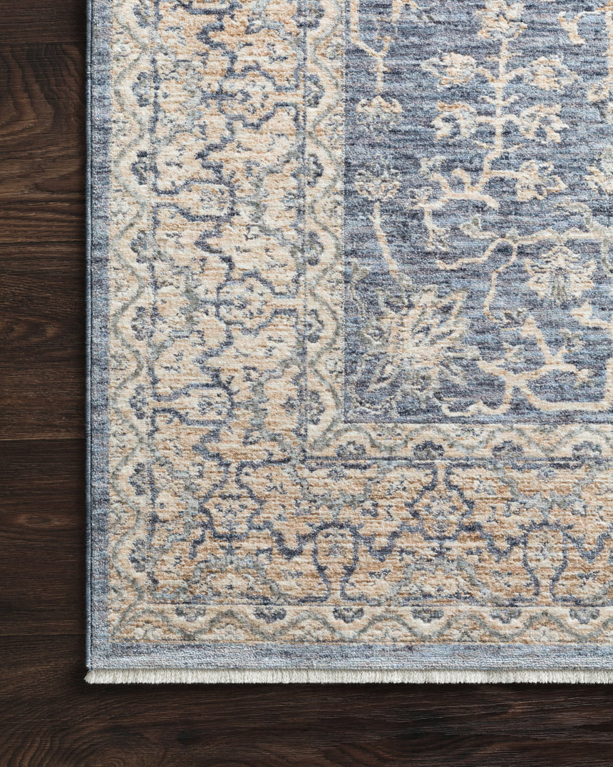 Pandora Rug 04 | Dark Blue / Ivory