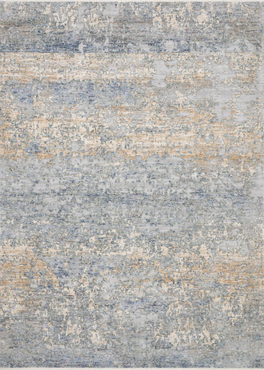 Pandora Rug 05 | Blue / Gold
