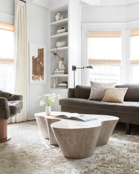 Patina Rug 03 | Champagne / Lt. Grey