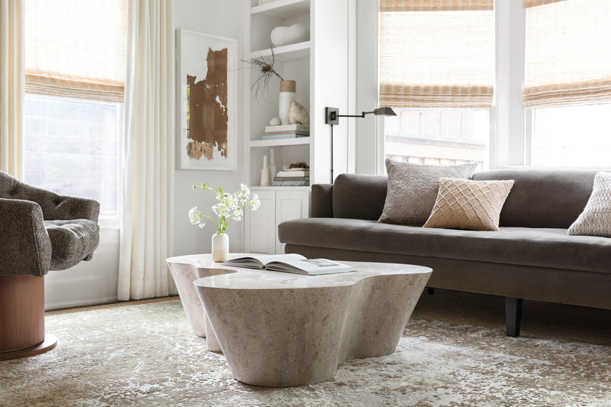 Patina Rug 03 | Champagne / Lt. Grey
