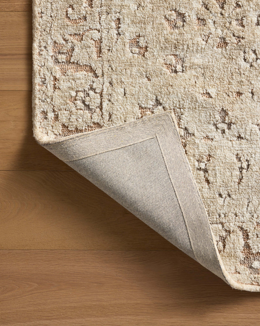 Percival Rug 04 | Natural / Salmon