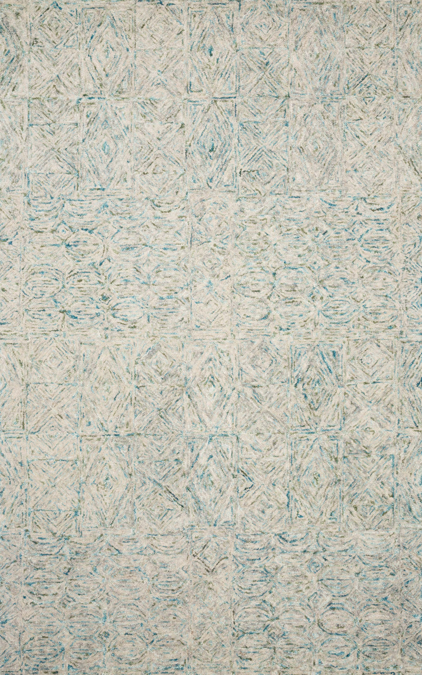 Peregrine Rug 05 | Aqua