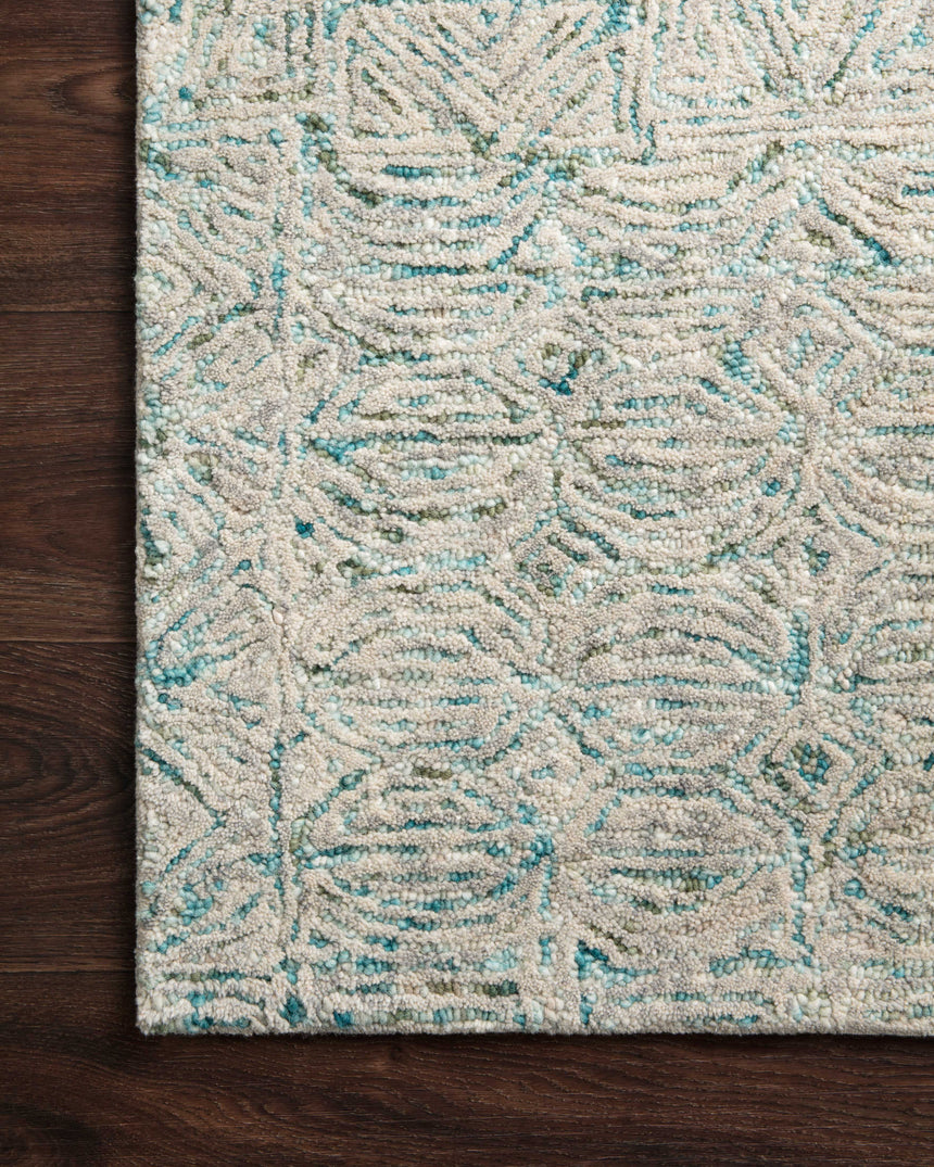 Peregrine Rug 05 | Aqua