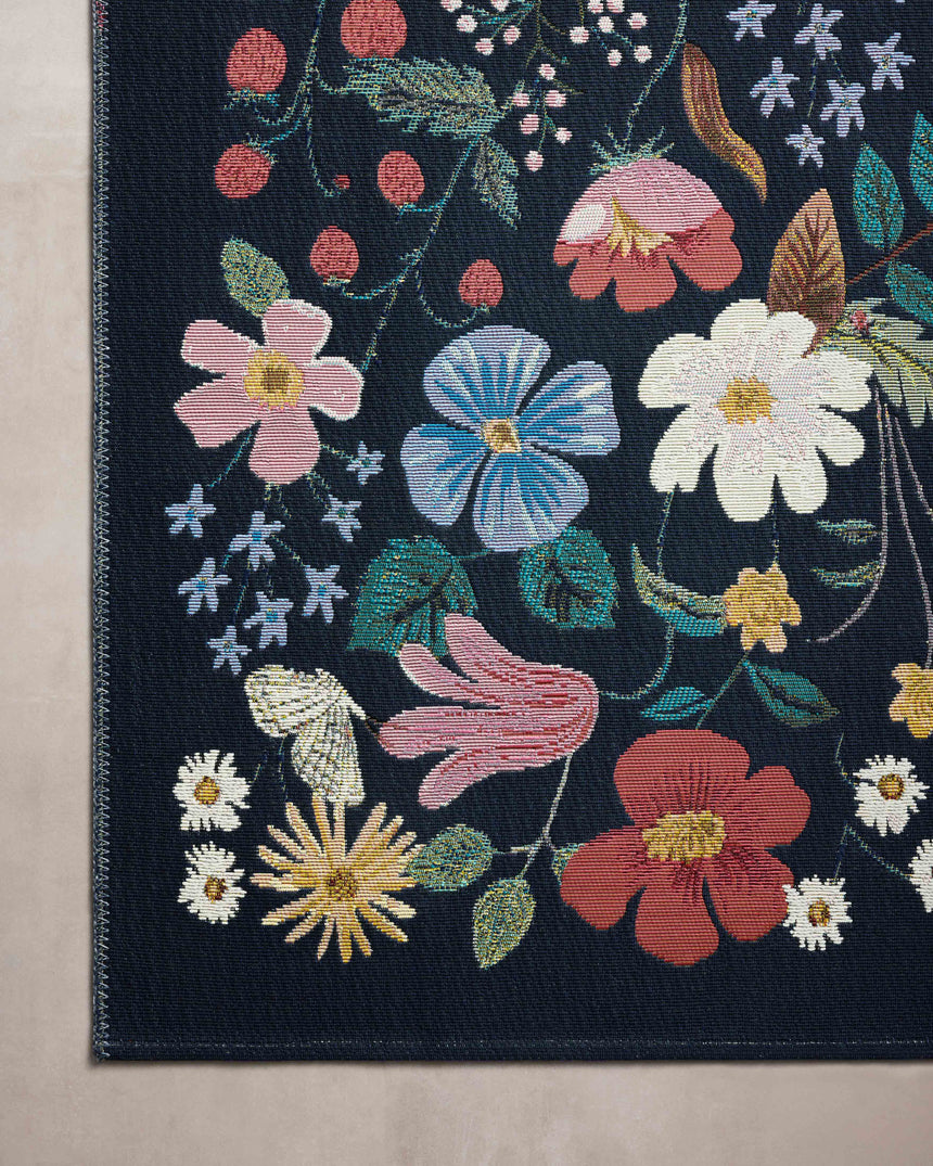 Perennial Rug 02 | Black