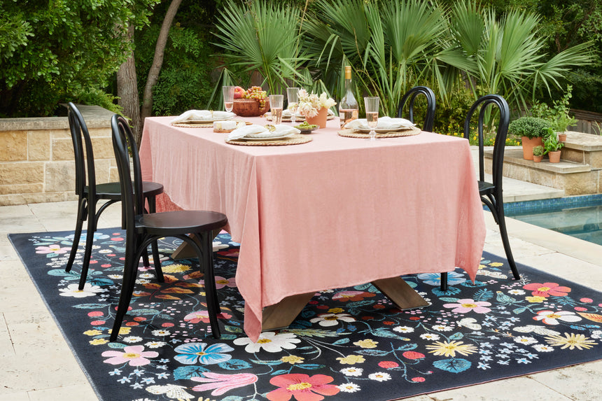 Perennial Rug 02 | Black