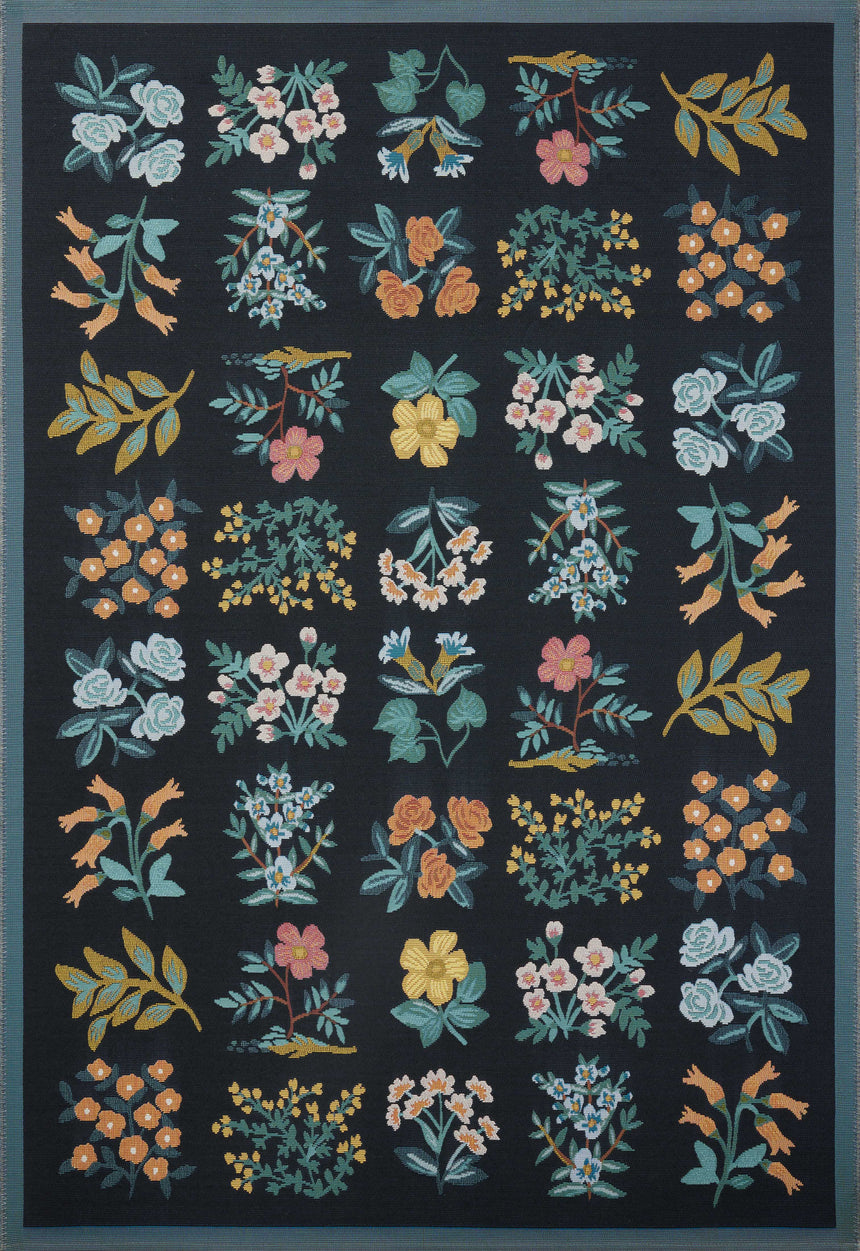 Perennial Rug 03 | Black
